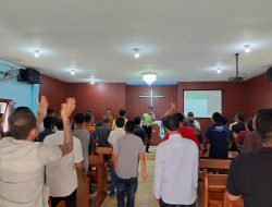 Pelaksanaan Ibadah Bagi WBP Umat Kristiani di Lapas Narkotika Kelas IIA Pematangsiantar