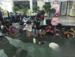 Tindak Tegas Pelaku Tawuran, 9 Remaja Yang Bawa Air Keras Diamankan Tim Patroli Perintis Presisi Polres Metro Jaktim