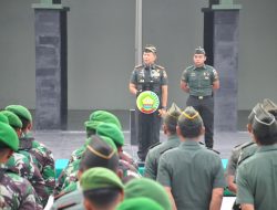 Jam Komandan, Danrem 031/Wira Bima  Tatap Muka Bersama Prajurit dan PNS Jajaran
