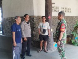 Sinergitas TNI Polri Wilayah Hukum Polsek Parung Sambang Warga Sekaligus Berikan Himbauan Kamtibmas