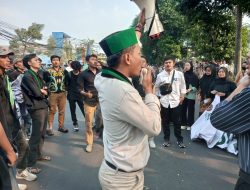 HMI MPO Bogor Gelar Aksi Unjuk Rasa Evaluasi 10 Tahun Kepemimpinan Presiden Joko Widodo