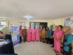 Bhayangkari Polres Metro Tangerang Kota Beserta Sidokkes Ambil Peran Dalam Pekan Imunisasi Nasional