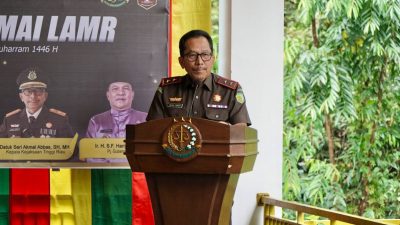 Akmal Abbas SH MH Resmikan “Bilik Damai” Kejati Riau Bersama LAM