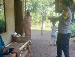 Polsek Tanjungsari Lakukan Cek Olak TKP Adanya Pencurian Sepeda Motor di Desa Sukarasa, Tanjungsari