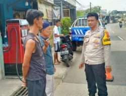 Polsek Rancabungur Dan Unit Laka Lantas Polres Bogor Cek TKP Dan Tangani Kecelakaan Lalu Lintas di Rancabungur Bogor, Satu Orang Luka Ringan