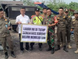 Polsek Tenjo Bersama Unsur Muspika Lakukan Penutupan Usaha Pembakaran Ban Ilegal Di Desa Ciomas Dan Sudah Di nyatakan Tutup