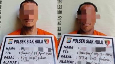 2 Pemanen Sawit PT RSS Ditangkap Security, Dua Lagi DPO