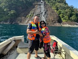 Rombongan Kalapas Binjai Eksplorasi Pulau Indah di Sibolga-Tapanuli Tengah
