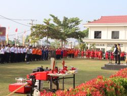 Polres Pelalawan Gelar Apel Kesiapsiagaan Pencegahan dan Penanggulangan Karhutla