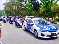 Polresta Pekanbaru Sukses Amankan Pendaftaran Calon Wali Kota Pekanbaru 2024