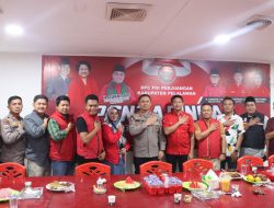 Dalam Rangka Cooling System Pilkada Serentak Tahun 2024, Kapolres Silaturahmi Kepada Pengurus DPC Partai PDI-P Kabupaten Pelalawan