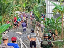 Sinergitas Semua Institusi Dalam Mendukung Program TMMD Ke-121 Tahun 2024 Kodim 0622/Kab. Sukabumi