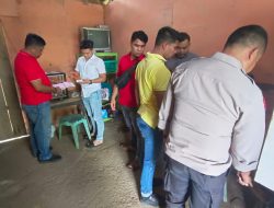 Kapolsek Cerenti Cekan TKP Dugaan Penampung Emas Hasil PETI