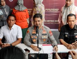 Gerak Cepat, Polres Metro Depok Berhasil Tangkap Terduga Pelaku Kekerasan Pada Anak