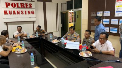 Supervisi dan Asistensi Operasi Antik LK Tahun 2024 di Polres Kuansing