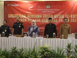 KPU Kota Bogor dan Media Berkolaborasi Sosialisasikan Pilkada Serentak 2024