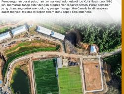 Pembangunan Pusat Pelatihan Timnas Indonesia Di IKN Sesuai Rencana