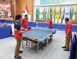 Plh. Dirjen Bina Keuda Buka Pertandingan Tenis Meja Lingkup Kemendagri dan BNPP