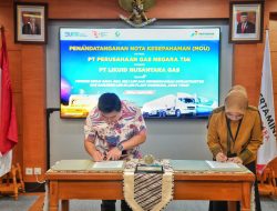 Gali Potensi Gas di Jawa Timur, PGN dan Likuid Nusantara Gas Tandatangani MOU Kerja Sama LNG
