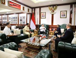 Menhan Prabowo Terima Kunjungan Dubes AS di Kemhan