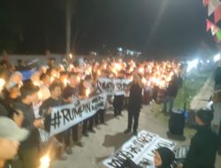 Polsek Rumpin Bersama Instansi Terkait Lakukan Pengamanan Adanya Aksi Solidaritas Warga Rumpin