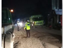 Polsek Parung Panjang Giat Gatur Dalam Rangka Mobilitasi Tindak Lanjut Aduan Masyarakat Terkait Kemacetan
