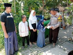 Jumat Berkah, Bhabinkamtibmas Polsek Neglasari Santuni Anak Yatim
