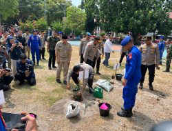 Wakapolda Metro Jaya Lakukan Sambang Nusa Presisi Di Pulau Pramuka