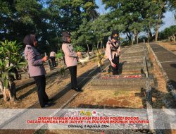 Dalam Rangka HUT Polwan Yang Ke-76 Th Tepat Jatuh TgL 1 September 2024, Rangkain Giat Telah Di Laksanakan Polwan Polres Bogor