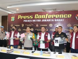 Joint Investigation Polres Jakbar dan Polres Pelabuhan Tanjung Priok Amankan Sabu Seberat 11,3 Kg