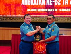 Asrenum Panglima TNI Terima Kunjungan Kuliah Kerja Renstra Pasis Seskoal Angkatan Ke-62