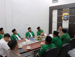 Ciptakan Situasi Aman dan Damai Jelang Pilkada 2024, Kapolres Pelalawan Silaturahmi Bersama GP Ansor