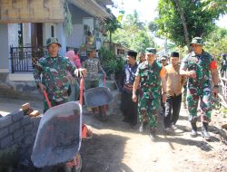 Lokasi TMMD 121 Kodim 1615/Lotim Dikunjungi Tim Wasev Kodam IX/Udayana