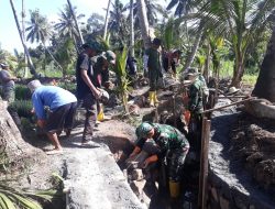 Program TMMD ke-121 Kodim 1615/Lotim Berikan Dampak Positif di Desa Kesik dan Desa Loyok