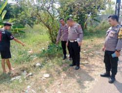 Polsek Parung Bersama Instansi Terkait Cek Olah TKP Terkait Penemuan Bayi Jenis Kelamin Laki-Laki