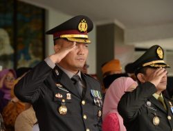 Kapolres Bogor Sambut Hari Kemerdekaan Negara Republik Indonesia Yang Ke-79  Bersama Forkompinda Di Lapangan Pemda Kabupaten Bogor