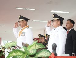Dandim 0906/Kutai Kartanegara Bersama Forkopimda Ikuti Detik Detik Proklamasi Kemerdekaan RI Ke 79