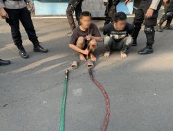 Kembali 5 (Lima) Remaja Diamankan Tim TP3 Polres Metro Jakarta Timur Bawa Sajam