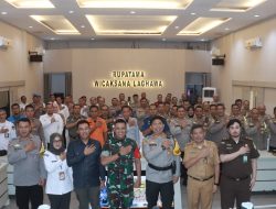 Kapolres Sukabumi Ingatan Pentingnya Komunikasi, Koordinasi dan Kolaborasi Dalam Pengaman Pilkada