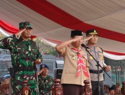 Apel Gelar Pasukan Operasi Mantap Praja Lodaya 2024 Dilaksanakan Oleh Polres Bogor