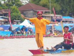 Polres Kuansing Gelar Pengamanan Hari Pertama Event Nasional Pacu Jalur Tradisional Tahun 2024