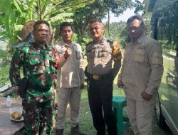 Sinergitas TNI Polri Wilayah Hukum Polsek Cijeruk  Wujudkan Kedekatan Bersama Warga Binaan