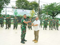 Wujud Sinergi Kodim 0906/Kutai Kartanegara Bersama PT MHU Dalam Program Bersatu Dengan Alam