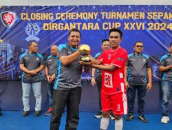 Irdam XIV/Hsn Menghadiri Penutupan Turnamen Sepak Bola Dirgantara Cup XXVI Tahun 2024