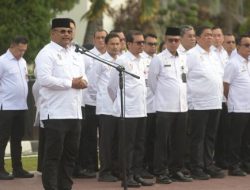 Pj Gubernur Aceh Safrizal Pimpin Apel Perdana, Tegaskan Komitmen Sukseskan PON XXI