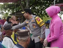 Tersentuh Dengan Berita Nasib Nelayan Desa Loji, Kapolres Sukabumi Laksanakan Bakti Sosial