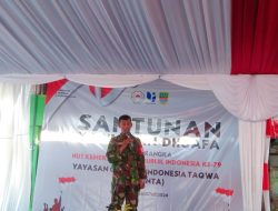 Bakti TNI Babinsa Monitoring Santunan Yatim Piatu oleh Yayasan YACINTA