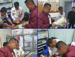 Awali Kepemimpinan, Karutan Tarutung Taput Kanwil Kemenkumham Sumut Evan Sembiring Kontrol Blok Hunian dan Cek Sarpras Keamanan