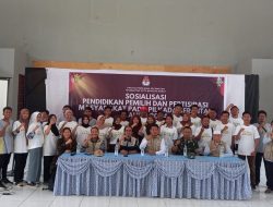 Babinsa Hadiri Sosialisasi Yang Di Gelar Oleh Panitia Pemilihan Kecamatan