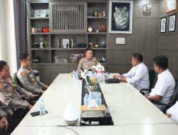 Kapolres Bogor Giat Silaturahmi Bersama Balai SYSTEM Wilayah Sungai Citarum (BBWS)